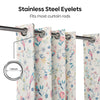 Cotton Printed Pack Of 2 Curtain Exotic Wings, Multicolor