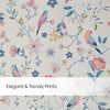Cotton Printed Pack Of 2 Curtain Exotic Wings, Multicolor
