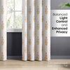 Cotton Printed Pack Of 2 Curtain Serene Rosalia Pink