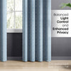 Cotton Printed Pack Of 2 Curtain Vineway Blue