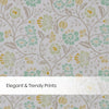 Cotton Printed Pack Of 2 Curtain Rosaline Multicolor
