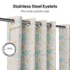 Cotton Printed Pack Of 2 Curtain Rosaline Multicolor
