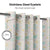 Cotton Printed Pack Of 2 Curtain Rosaline Multicolor