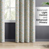 Cotton Printed Pack Of 2 Curtain Rosaline Multicolor