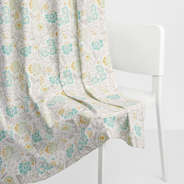Cotton Printed Pack Of 2 Curtain Rosaline Multicolor