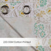Cotton Printed Pack Of 2 Curtain Rosaline Multicolor