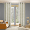 Whispering Willows Curtain Set, Champange