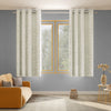 Whispering Willows Curtain Set, Champange