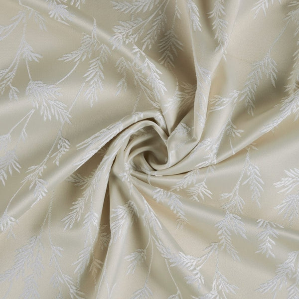 Whispering Willows Curtain Set, Champange