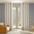 Ginkgo Serenity Curtain Set, Champange
