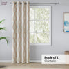 JacquardCurtain Stonevine Emboss, Stone
