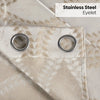 JacquardCurtain Stonevine Emboss, Stone