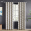 JacquardCurtain Stonehaven Damask, Stone
