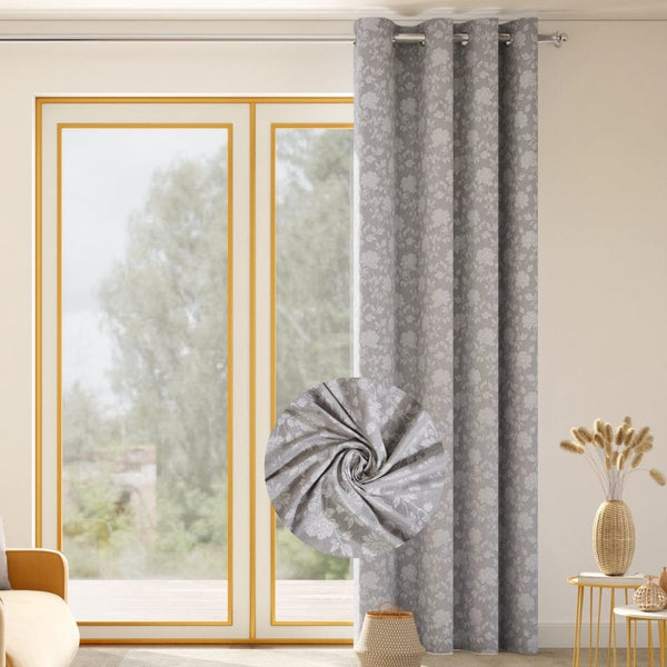 Chateau Rose Curtain, Moonbeam