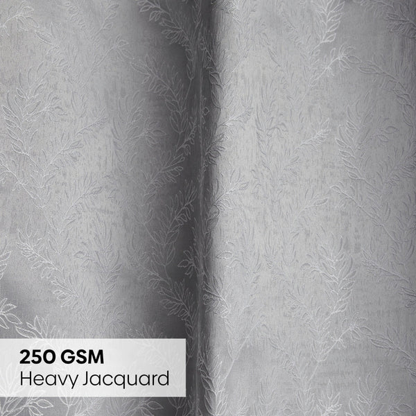 JacquardCurtains Slate Willow, Stone