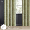 Poly Cotton JacquardCurtains Olive Grove, Olive