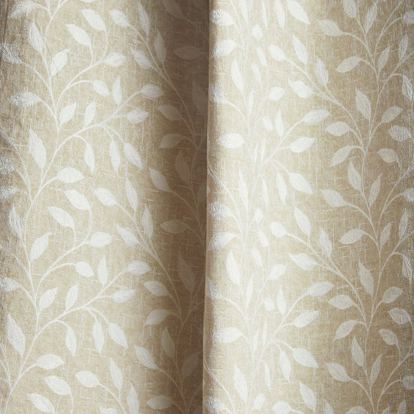 JacquardCurtain Silken Branch, Fawn