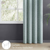 JacquardCurtain Ocean Breeze, Aqua