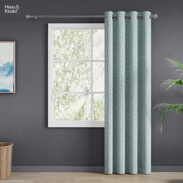JacquardCurtain Ocean Breeze, Aqua