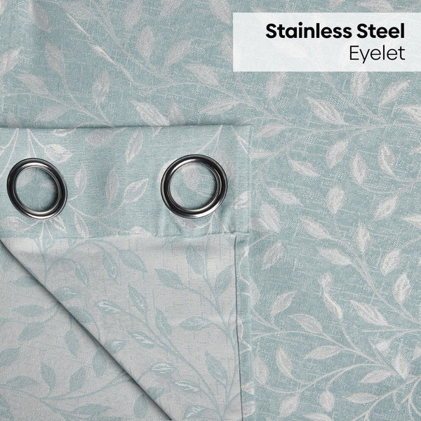 JacquardCurtain Ocean Breeze, Aqua
