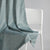 Jacquard Curtains Glittering Fern, Aqua