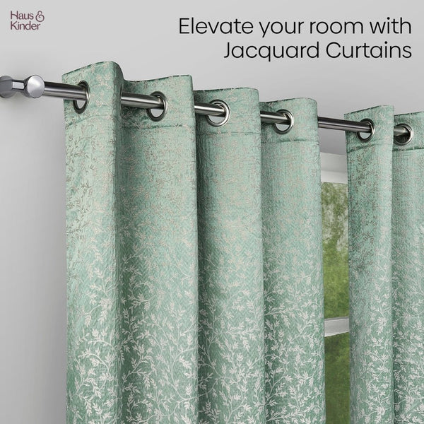 JacquardCurtains Ivy Breeze, Forest