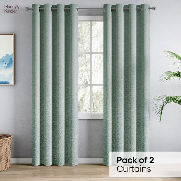 JacquardCurtains Ivy Breeze, Forest