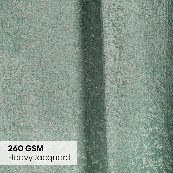 JacquardCurtains Ivy Breeze, Forest