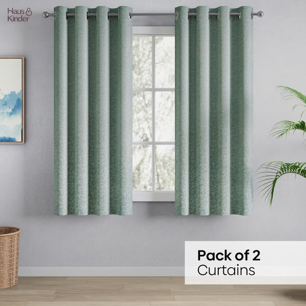 JacquardCurtains Ivy Breeze, Forest