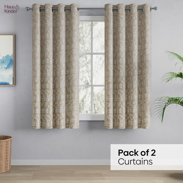 JacquardCurtains Timeless grace, Stone