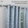 JacquardCurtains Evening Grace, Grey