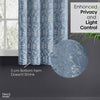 JacquardCurtains Evening Grace, Grey