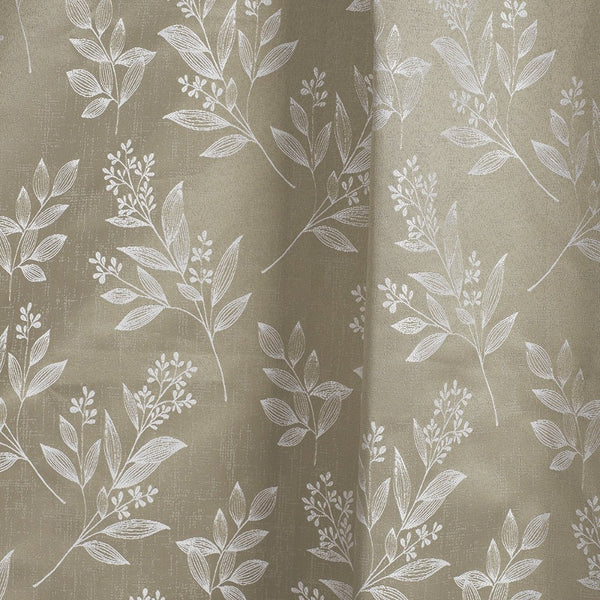 JacquardCurtains Ashwood Bloom, Stone