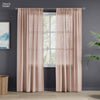 Polyester JacquardCurtains Desert Blush, Blush