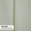 Polyester JacquardCurtains Sage Ripple, Olive