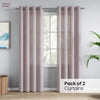 Polyester JacquardCurtains Sand Ripple, Blush