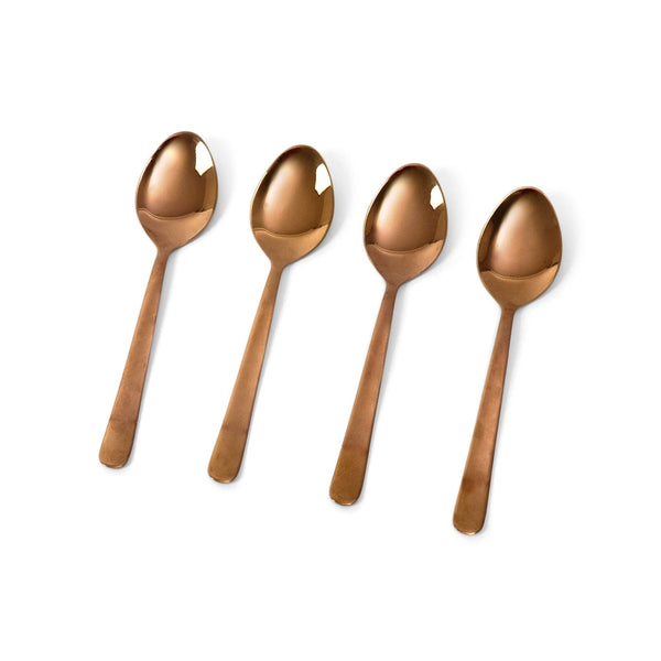Rose Gold Dinner Spoon, Set of 4