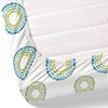 Radiant Circles 100% Cotton Double Bedsheet, 144 TC