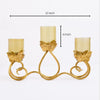 Metal Butterfly Tea Light Holder, Gold