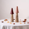 Scarlet Mushroom Centerpiece- Red & Brown