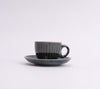 Noble Blue Ceramic Cup & Saucer- Blue