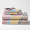 Pyramid Retreat 100% Cotton King Size Bedsheet, 144 TC