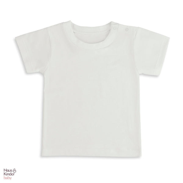 Baby Dungree with T-shirt- Blue & White