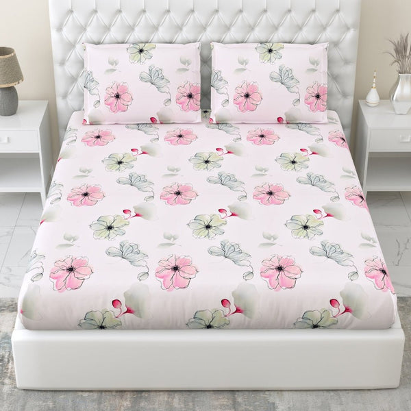 Tencel 300 TC Bedsheet Rosaria Luxe, Multicolor