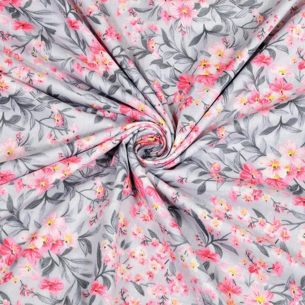 Sakura Whisper Reversible AC Blanket - Grey