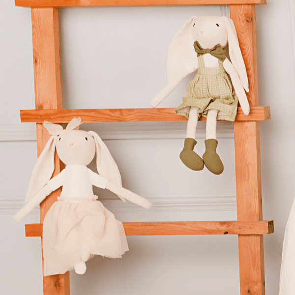 Lilly & Mylo Cotton Bunny Rag doll