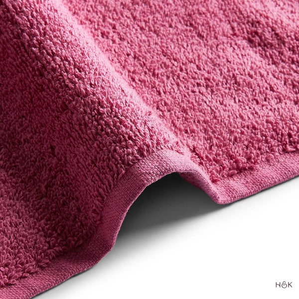 100% Cotton Harmony Combed Bath Set -Pack Of 6(Cobalt, Mulberry)