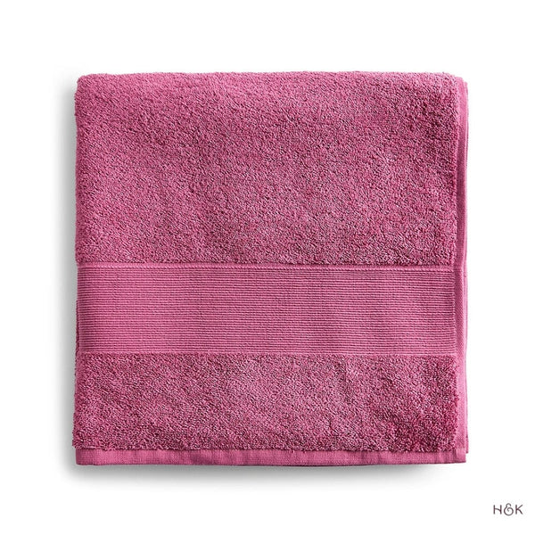 100% Cotton Harmony Combed Bath Set -Pack Of 6(Cobalt, Mulberry)