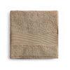 100% Cotton Harmony Combed Bath Towel- Pack Of 2(Coastal Blue, Taupe)