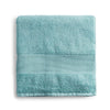 100% Cotton Harmony Combed Bath Towel- Pack Of 2(Coastal Blue, Taupe)